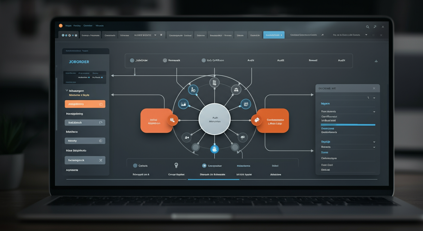 Master JobOrder Hub Timeline Interface