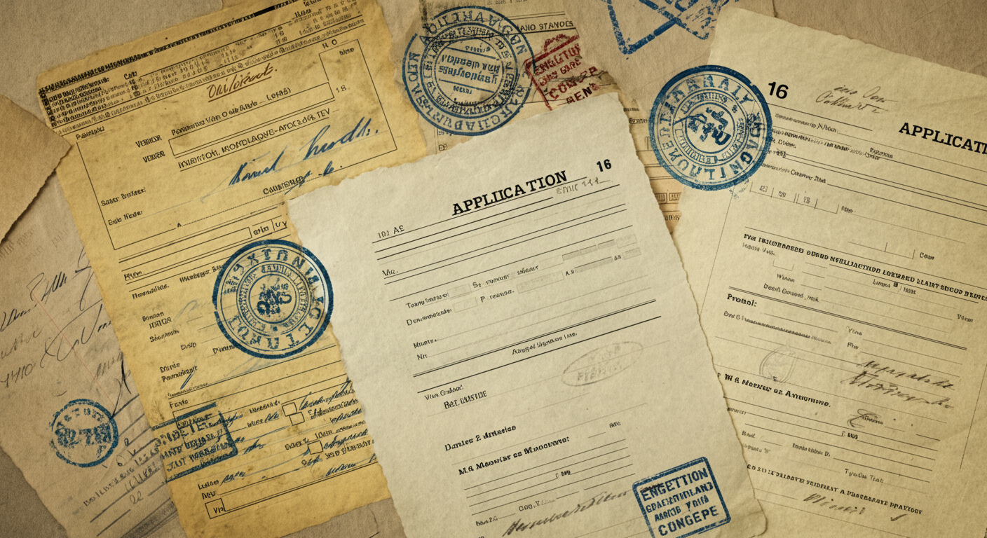 Fragmented Legacy Paper Form